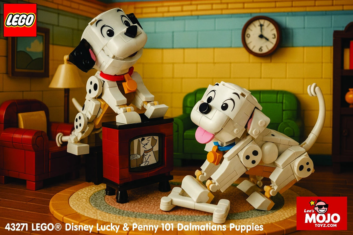 LEGO 43271 Disney Lucky & Penny 101 Dalmatians Puppies NEW IN BOX (RETIRED)