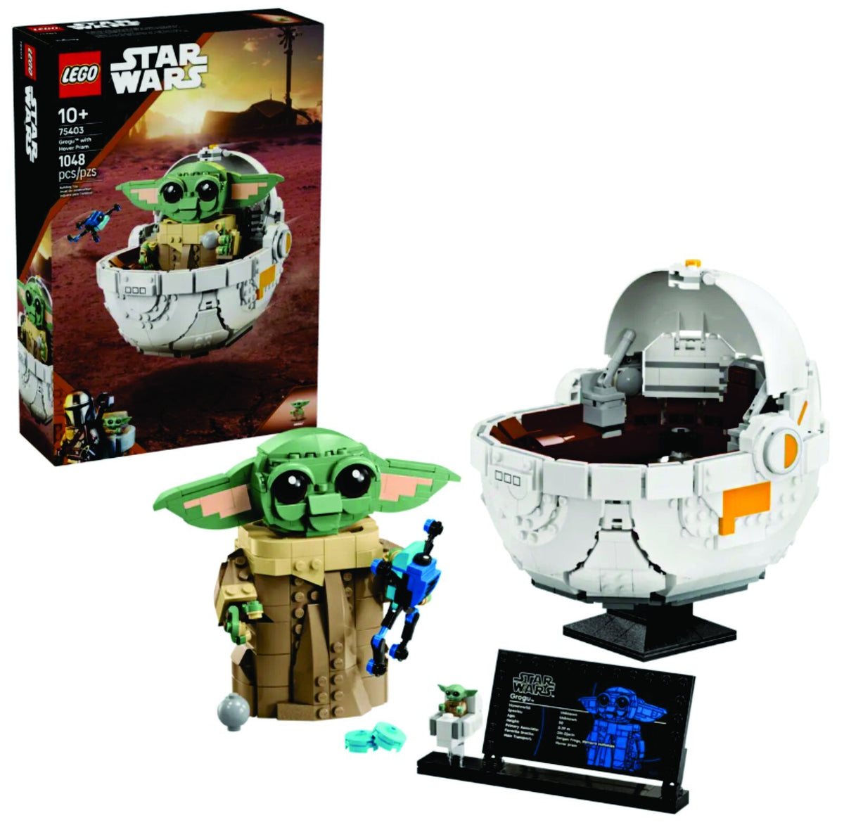 EGO® Star Wars: Grogu with Hover Pram (75403)