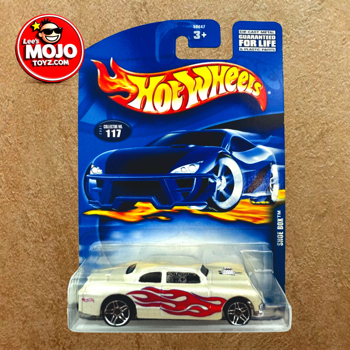 Hot Wheels Collector No. 117 Shoebox  2001 NEW ON BLISTER CARD !!