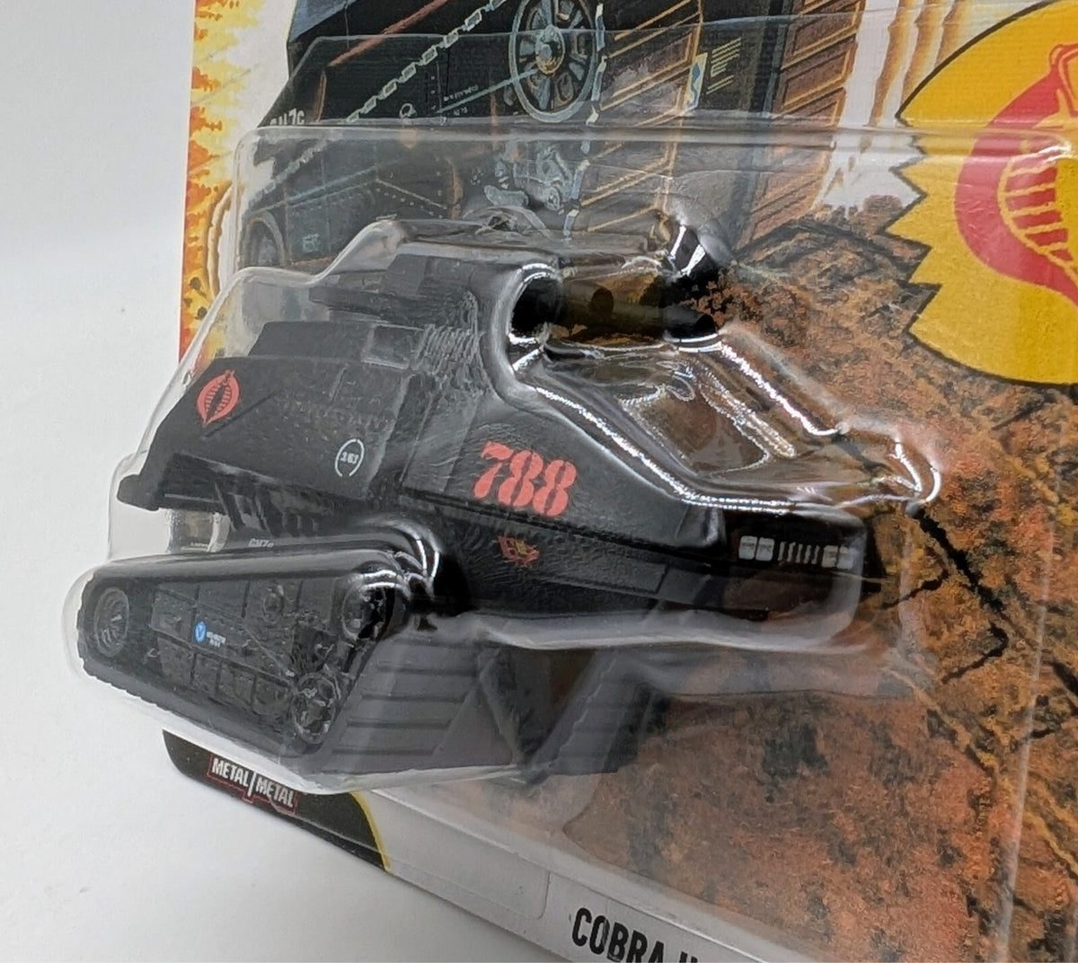 Hot Wheels Premium 2026 Pop Culture G. I. Joe Cobra H.I.S.S #788 Tank JHW83