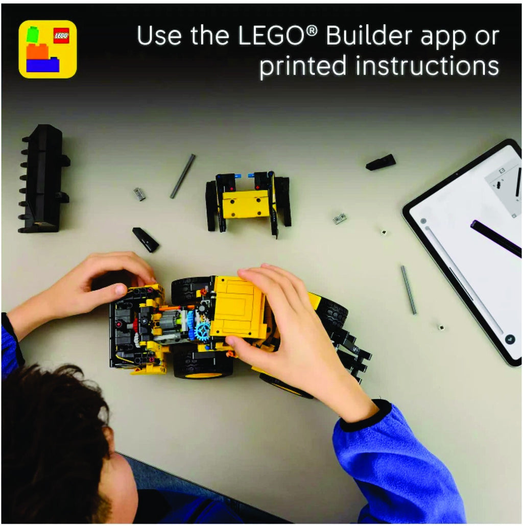LEGO Technic Volvo L120 Electric Wheel Loader 42209 Building Kit (973 Pieces)