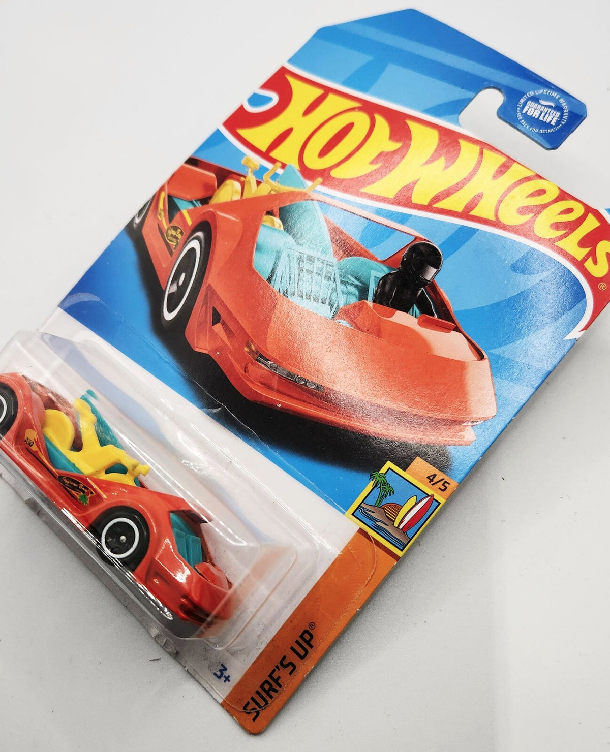 Hot Wheels Surf's Up 4/5 Deora III Orange NEW IN BLISTER CARD !! Free Shiping