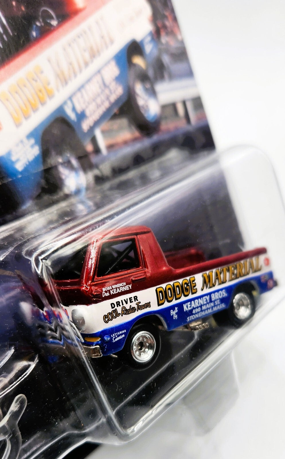 Johnny Lightning Show Stoppers Richie Travers' Dodge Material 1/64 NEW