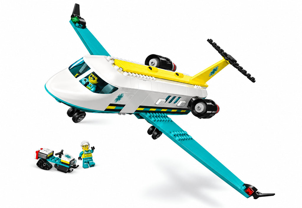 LEGO City Emergency Air Ambulance Airplane 60465 Brand New Factory Sealed