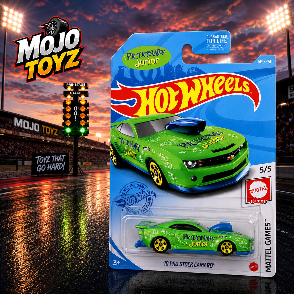'10 Pro Stock Camaro Pictionary 149/250 Hot Wheels 2021 GRY72 Mattel Games 5/5