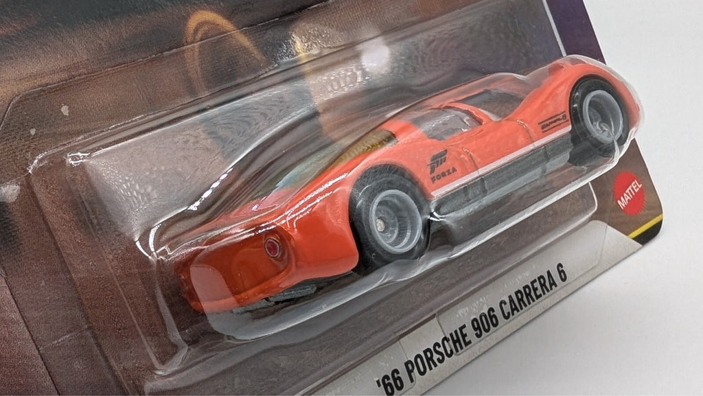 66 Porsche 906 Carrera 6 FORZA Orange Hot Wheels Car Culture New in Package
