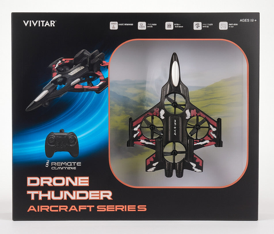 Drone Thunder Remote Control Stunt Drone Kids Age 9-16 NEW IN BOX !!