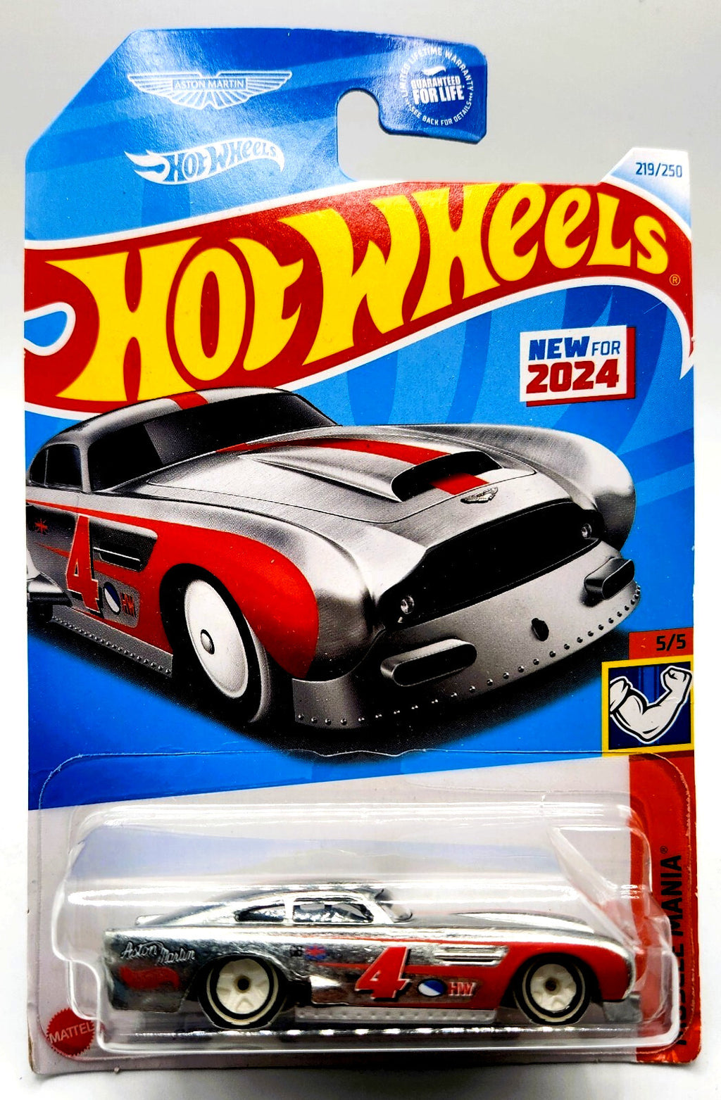 Hot Wheels Muscle Mania 5/5 Aston Martin DB4GT High-Speed Edition 219/250