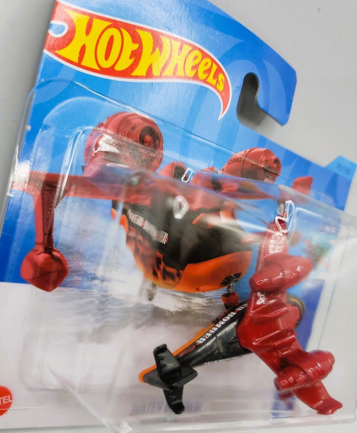 Hot Wheels Water Bomber Short Card NEW ON BLISTER CARD