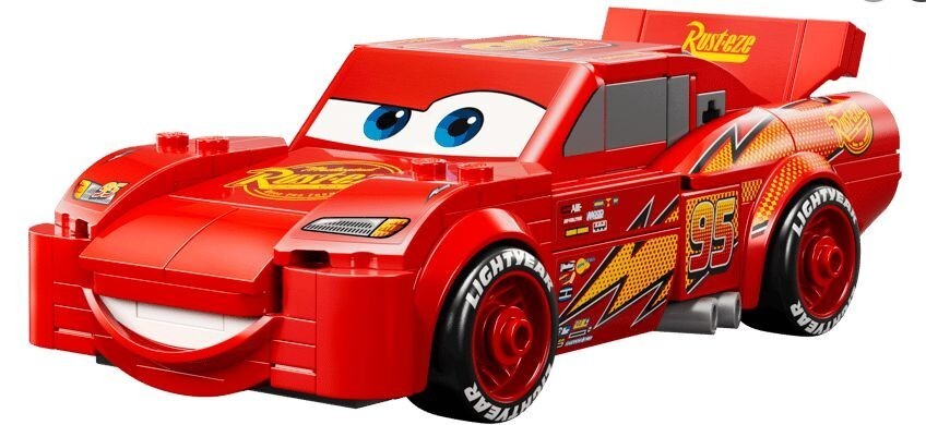 LEGO Speed Champions Lightning McQueen Toy - Disney Pixar Cars 77255