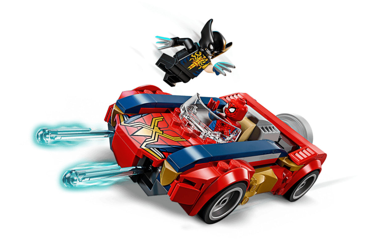 LEGO 76336 MARVEL Spider-Man Car vs. Venomized Wolverine BRAND NEW