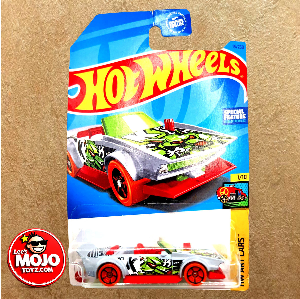 2023 Hot Wheels Track Manga Gray Red HW Art Cars New on Non-Perdect Blister