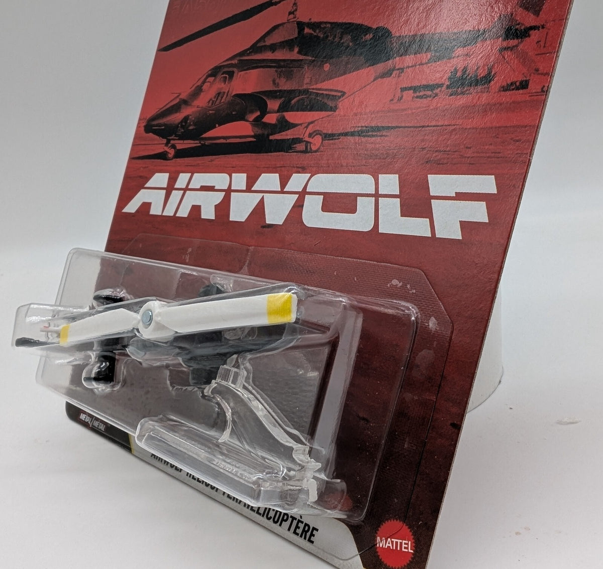Hot Wheels Premium 2026 Pop Culture Airwolf Helicopter 1:64 Scale Model JBL56-7D