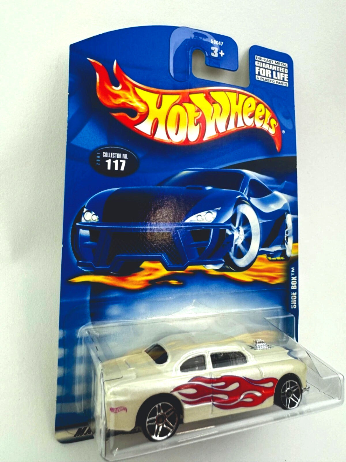 Hot Wheels Collector No. 117 Shoebox  2001 NEW ON BLISTER CARD !!