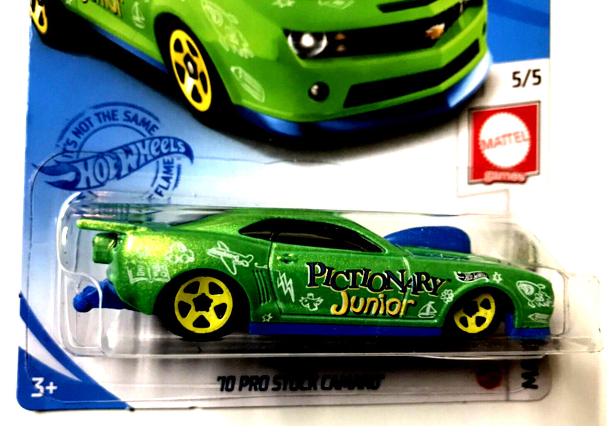 '10 Pro Stock Camaro Pictionary 149/250 Hot Wheels 2021 GRY72 Mattel Games 5/5