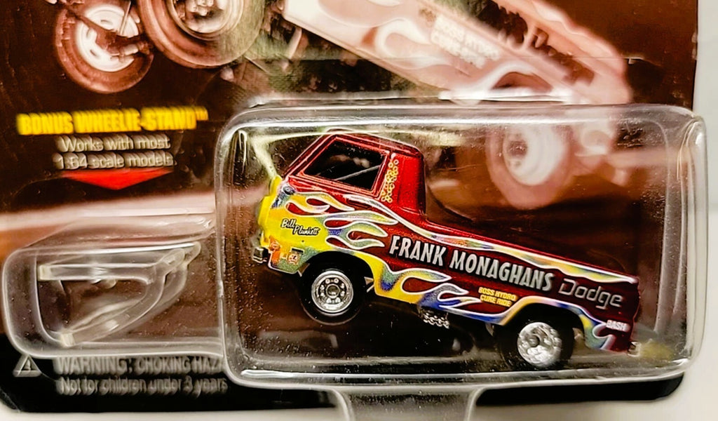 Johnny Lightnng Show Stopper Frank Monaghan's Dodge Wheelstander NEW ON BLISTER