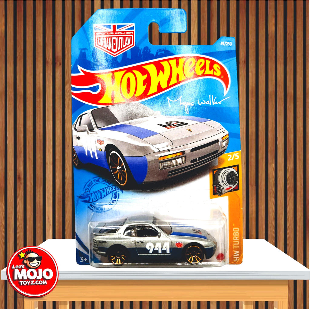 Hot Wheels HW Turbo 2/5 '89 Porsche 944 Turbo 45/250 Blue