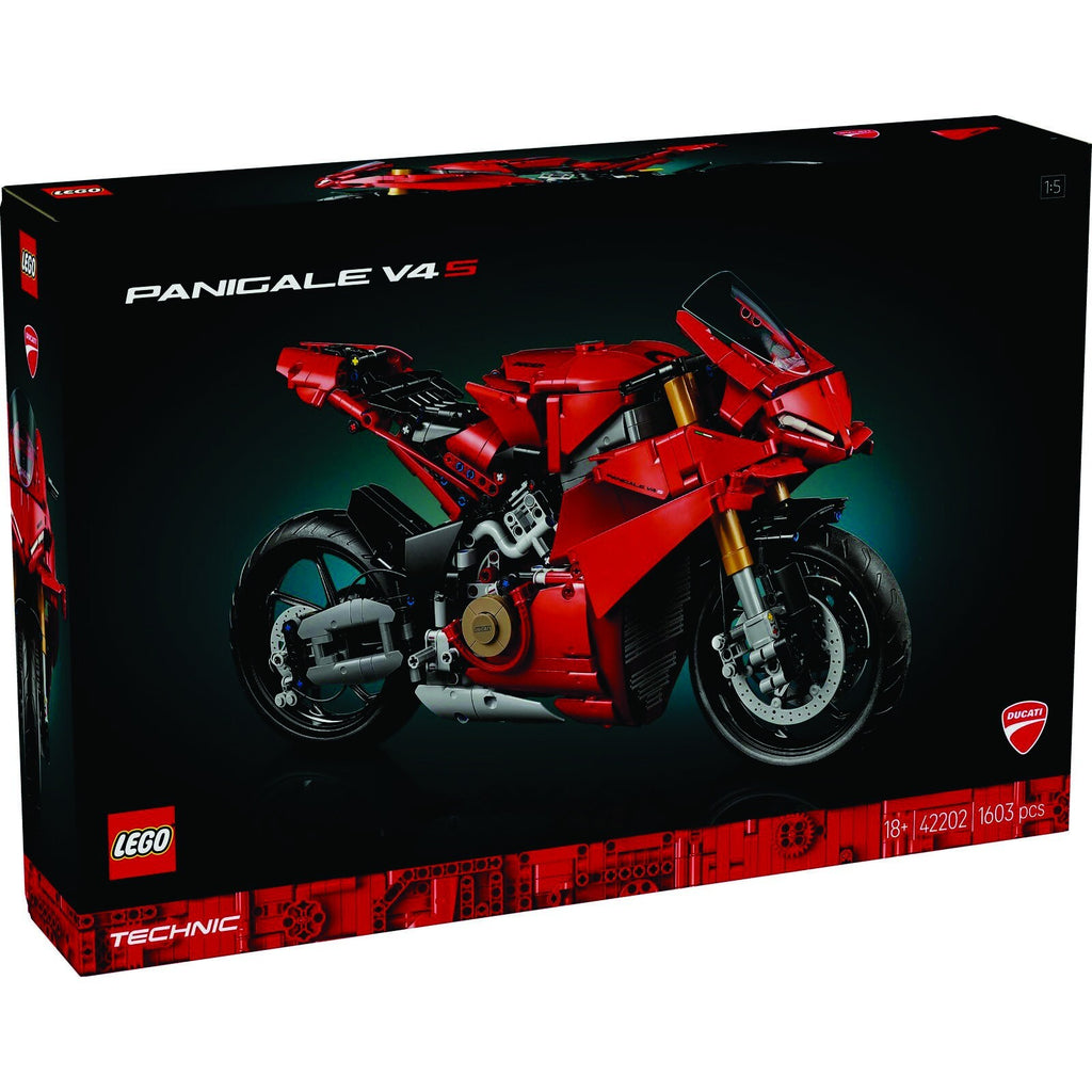 LEGO TECHNIC: Ducati Panigale V4 S Motorcycle (42202) NEW IN UN-OPENED BOX !!