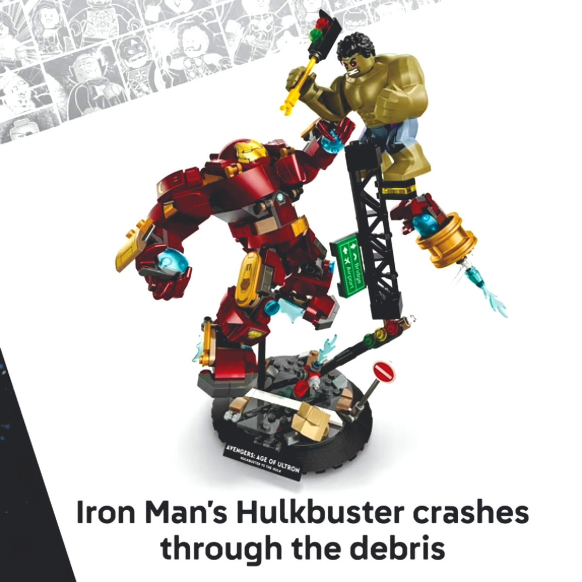 LEGO Marvel Epic Battle Hulkbuster vs Hulk Building Set 76343 NEW IN BOX