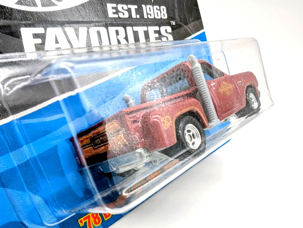 Hot Wheels 78 Dodge Li'l Red Express Truck 50th Anniv FLF35-956B 1/64