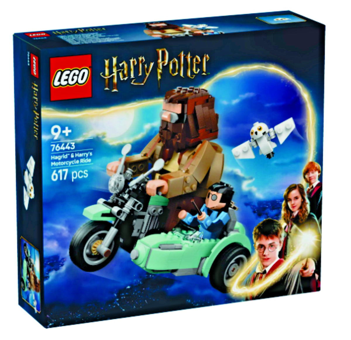 LEGO Harry Potter Hagrid & Harry's Motorcycle Ride Building Toy 76443 NEW IN BOX