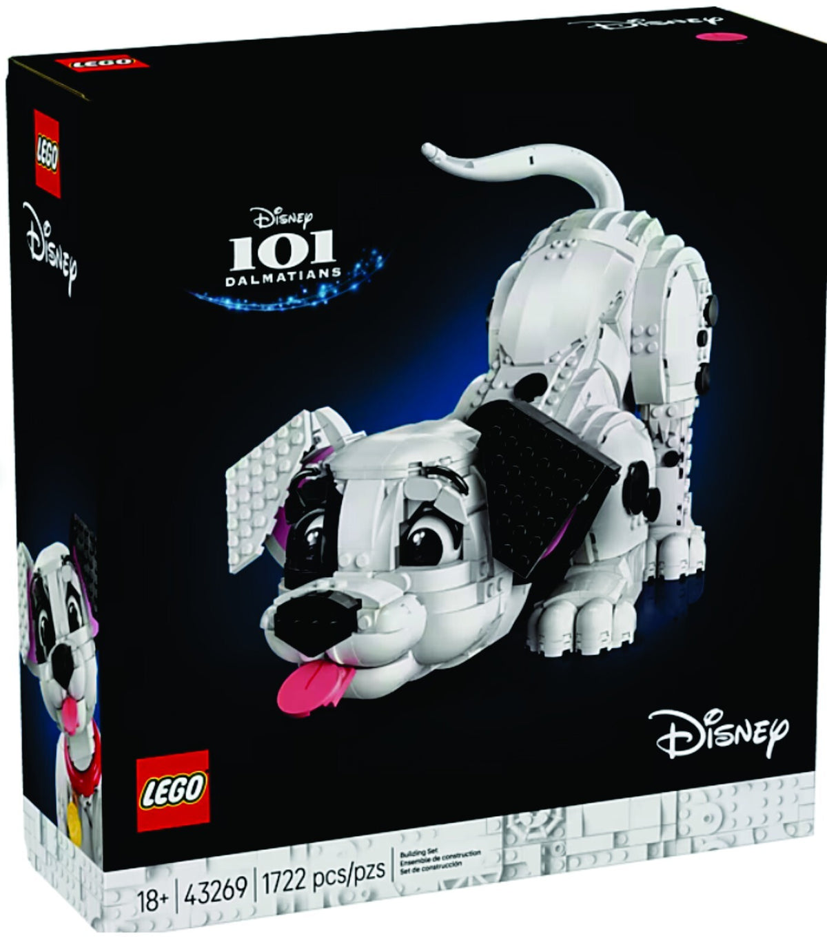 LEGO Disney 101 Dalmatians Puppy 43269 1722 pieces NEW IN UNOPENED BOX (Retired)