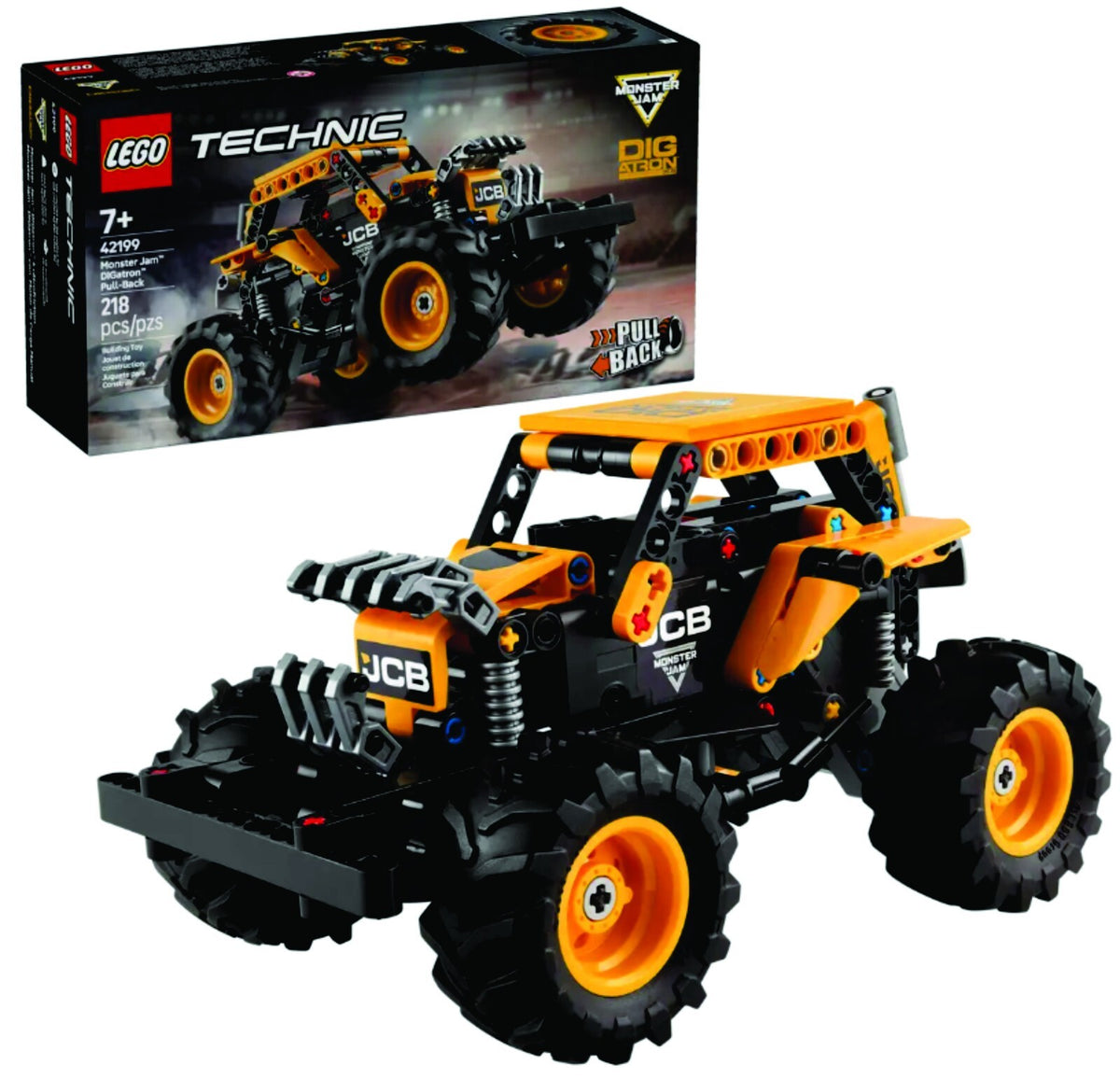LEGO TECHNIC: Monster Jam Digatron Pull-Back (42199)
