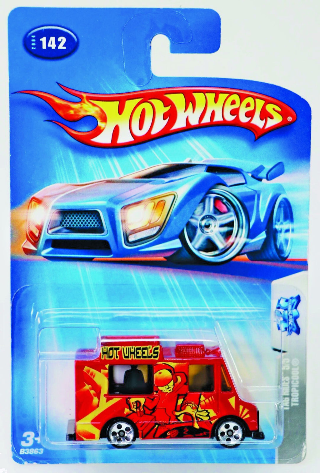 Hot Wheels Tropicool Tag Rides Series - NEW  2004 Burnt Orange 1:64 FREE SHIPING