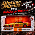 Bigtime Muscle 1969 Red Dodge Charger Daytona 1:24 Scale Die-Cast Metal Vehicle