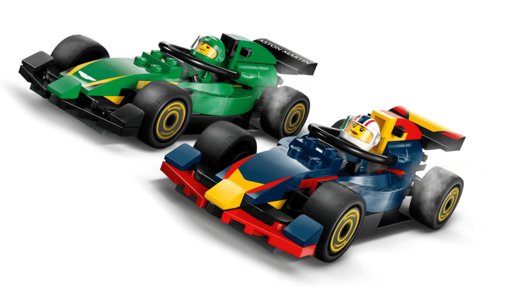 LEGO CITY: F1 Truck with Rb20 & Amr24 F1 Cars  #60445  New in sealed box.