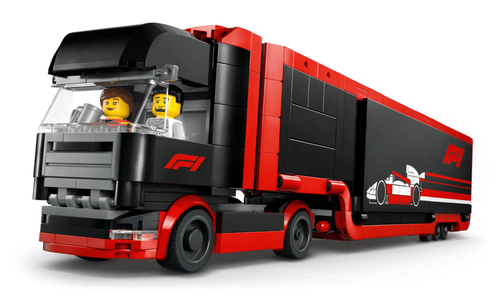 LEGO CITY: F1 Truck with Rb20 & Amr24 F1 Cars  #60445  New in sealed box.