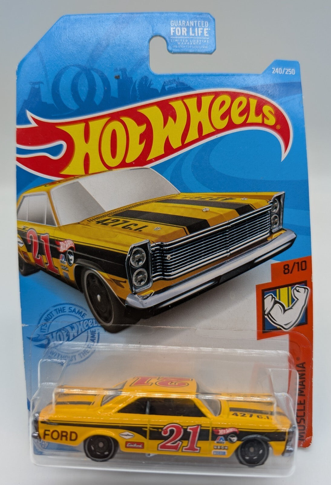 Hot Wheels '65 Ford Galaxie Treasure Hunt 2020 Muscle Mania  NEW on Blister Card
