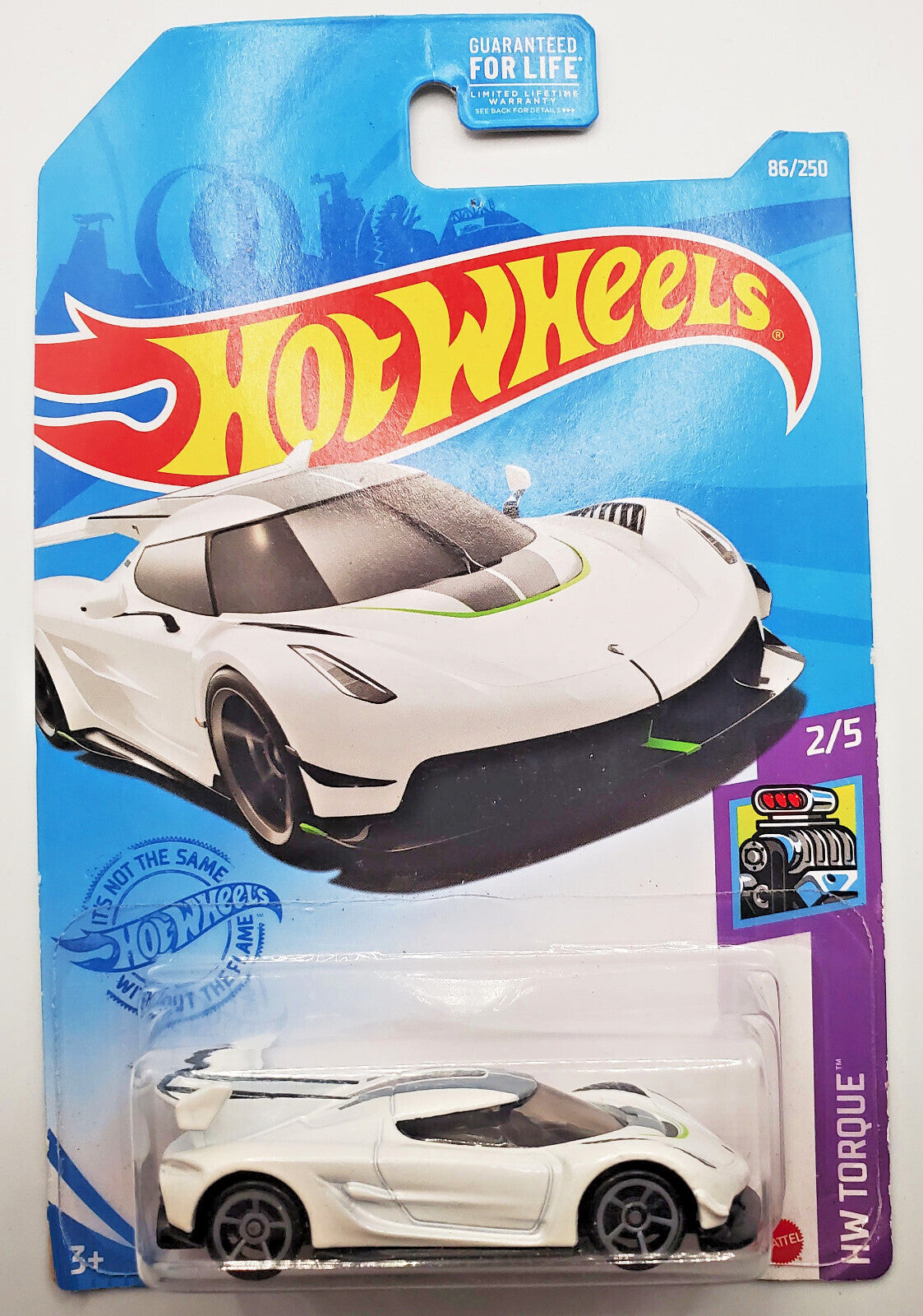 Hot Wheels Torque White 2020 Koenigsegg Jesko #86 A5 NEW ON BLISTER CARD !!