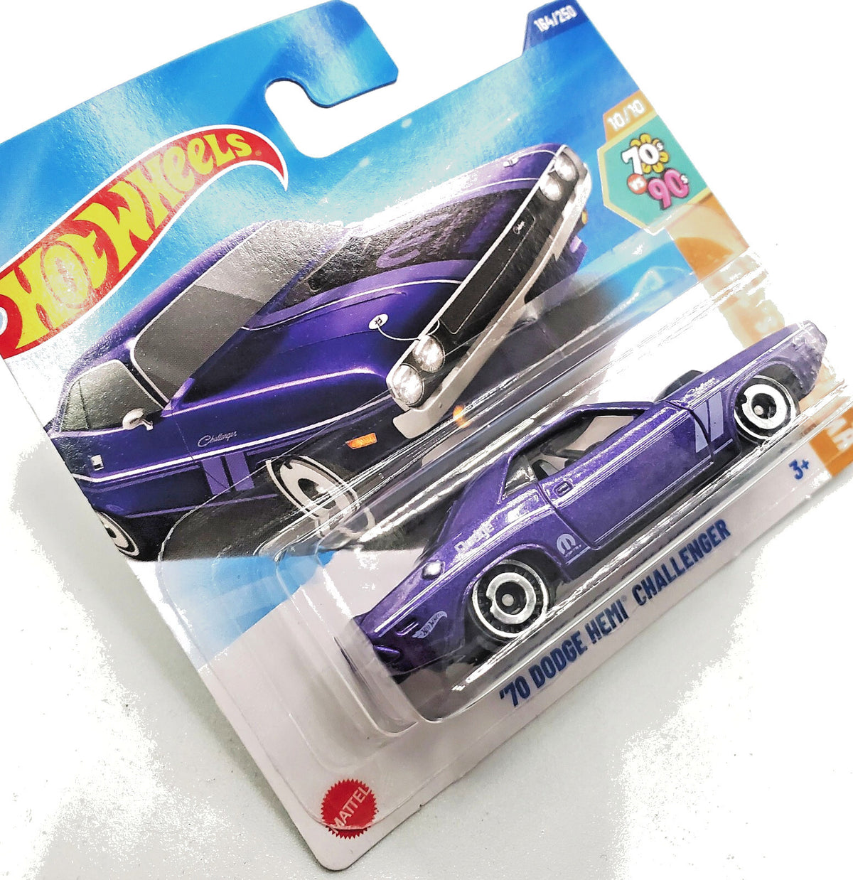 2025 Hot Wheels Dodge Hemi Challenger Purple -SHORT CARD New on Blister Card !!