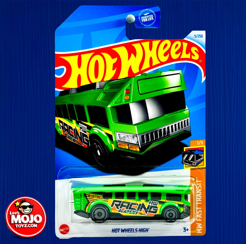 2024 Hot Wheels HW Racing Academy Bus NEW ON BLISTER !!!