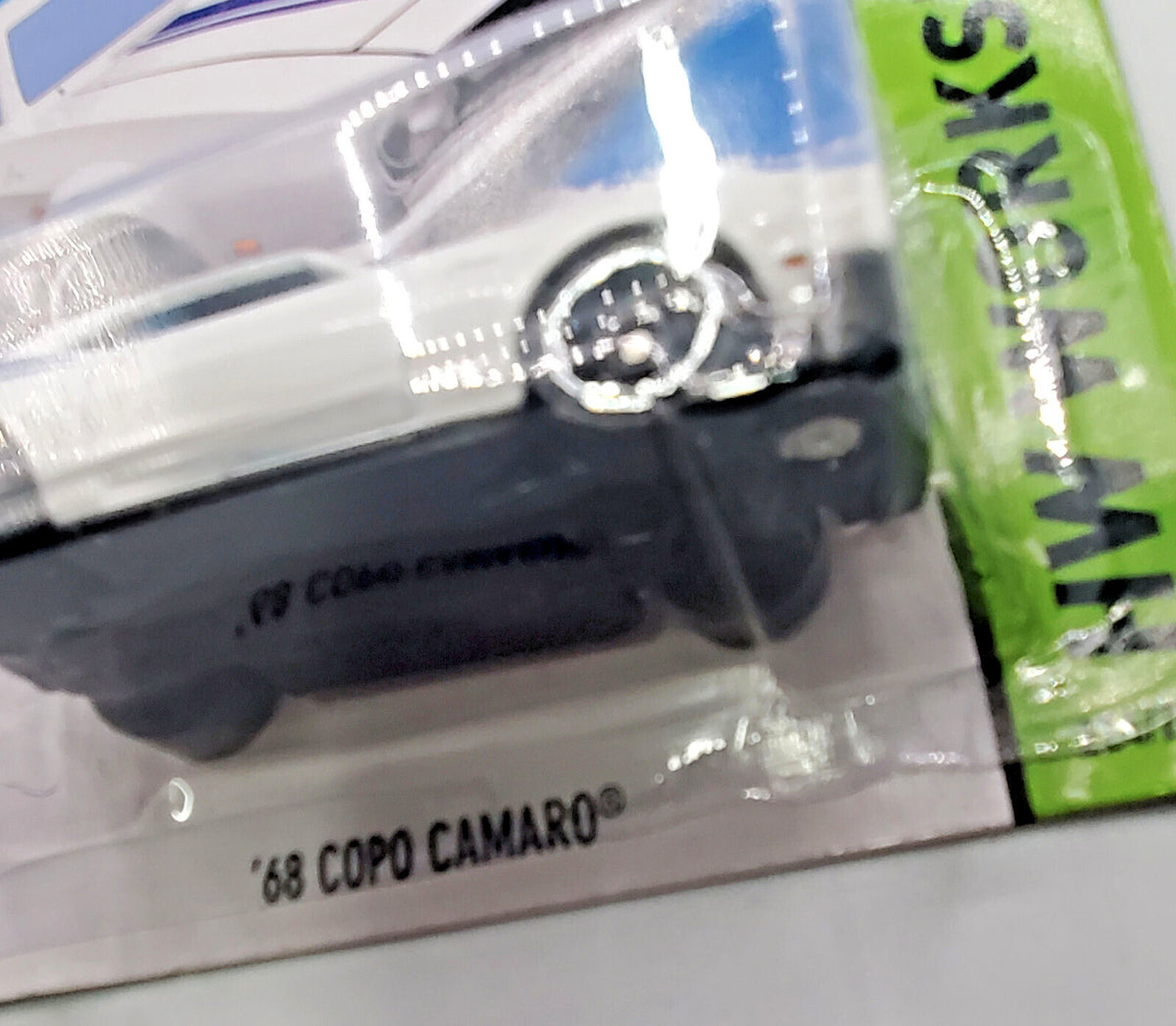 2014 Hot Wheels HW Workshop ‘68 Copo Camaro White  New on Blister Card !