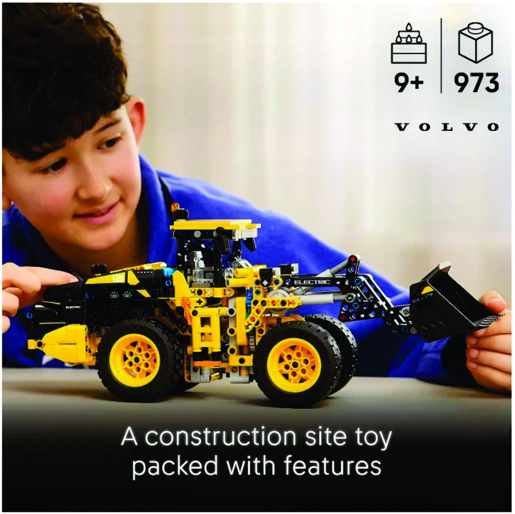 LEGO Technic Volvo L120 Electric Wheel Loader 42209 Building Kit (973 Pieces)