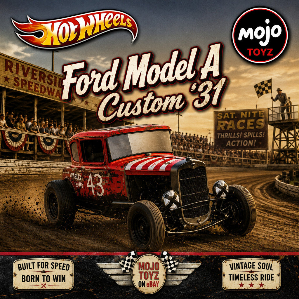 Hot Wheels - 2025 HW Dirt 7/10 Ford Model A Custom '31 140/250 (BBHYW24)