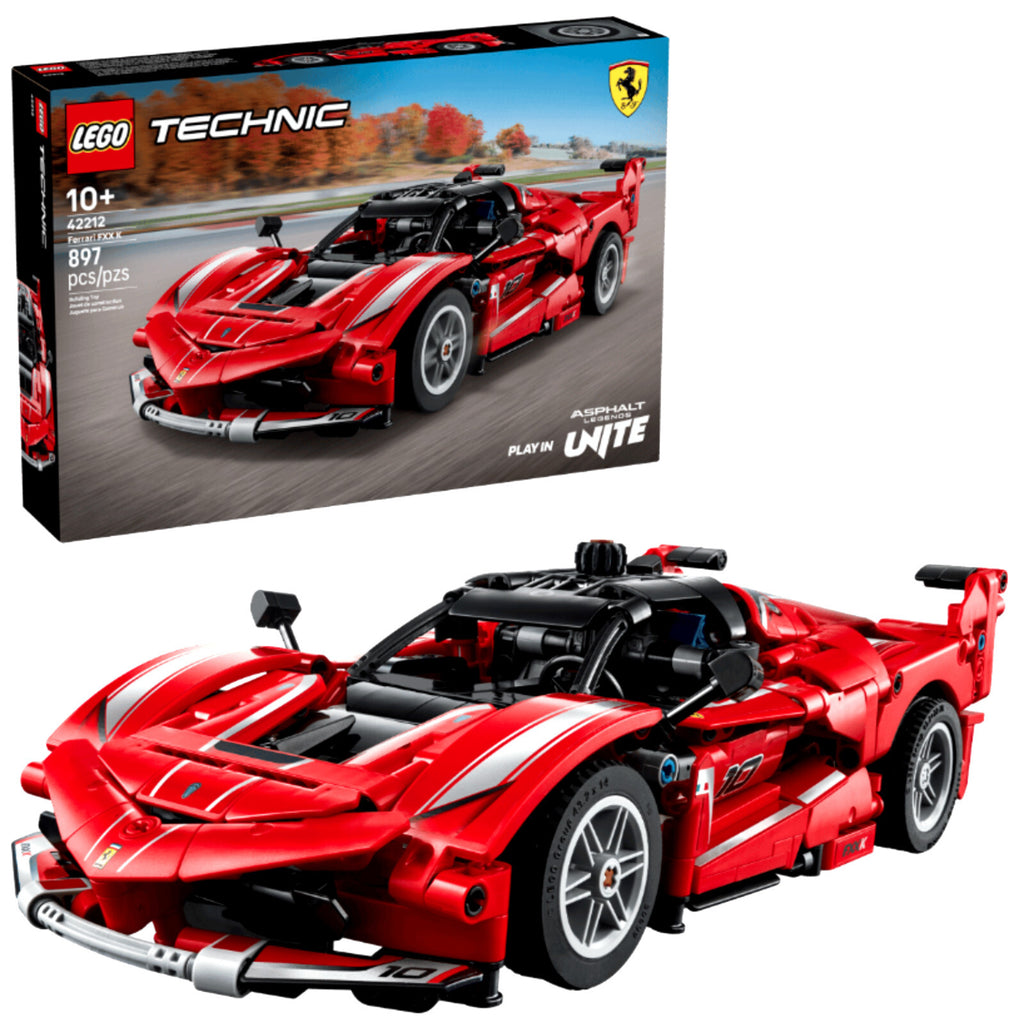 Brand New LEGO Technic 42212 Ferrari FXX K 897 Pieces Building Toy