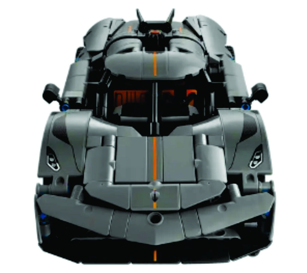 LEGO TECHNIC: Koenigsegg Jesko Absolut Gray Hypercar (42173)