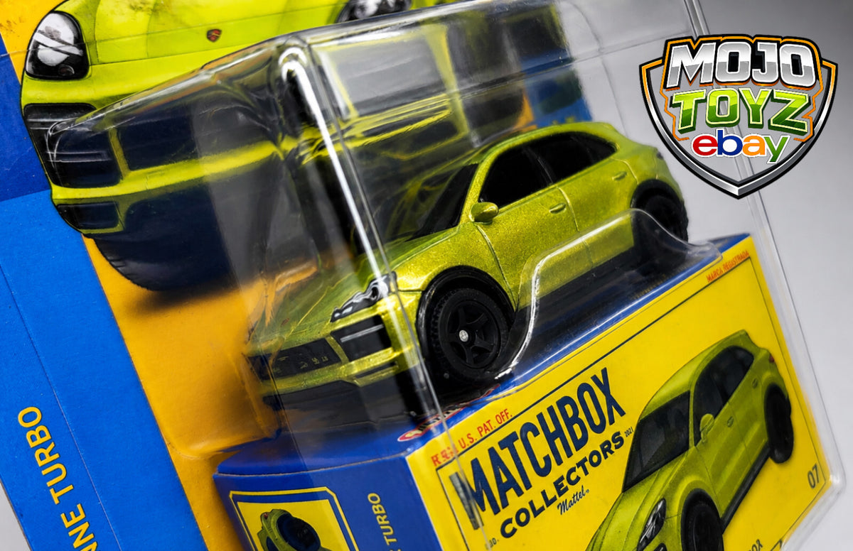 Matchbox Collectors 7/20 Porsche Cayenne Turbo HVW10 Green NEW ON BLISTER