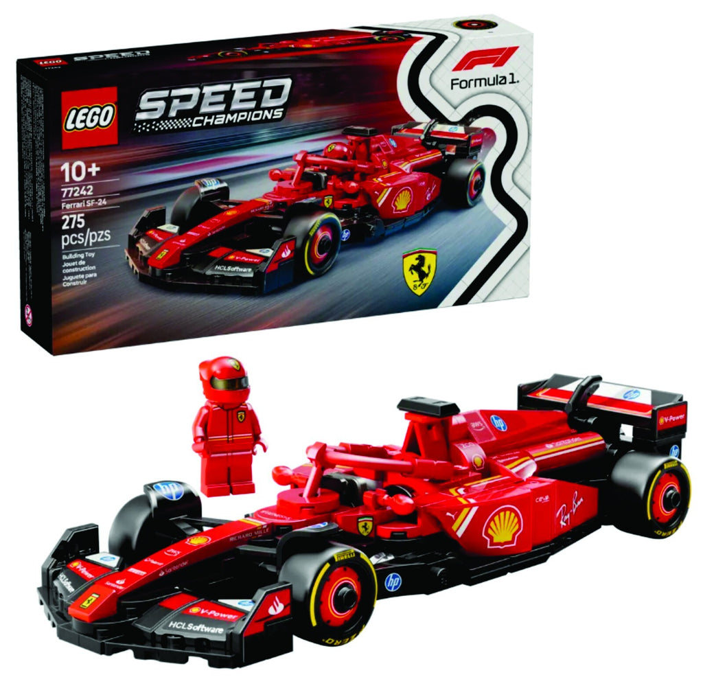 LEGO SPEED CHAMPIONS: Ferrari SF-24 F1 Race Car (77242) NEW IN BOX !!