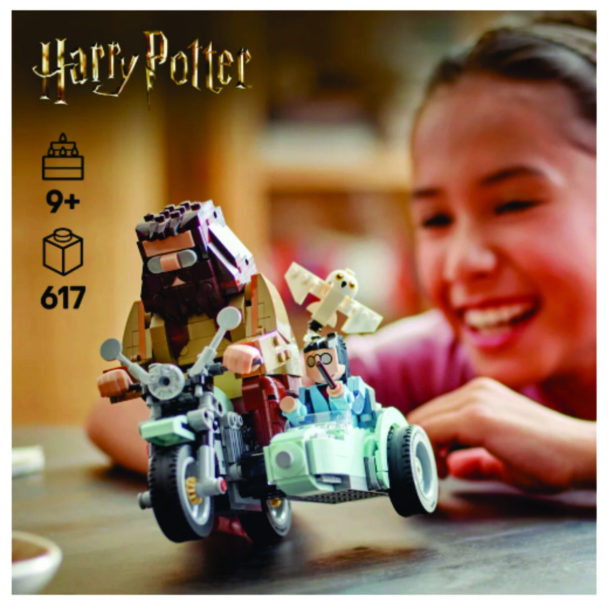 LEGO Harry Potter Hagrid & Harry's Motorcycle Ride Building Toy 76443 NEW IN BOX