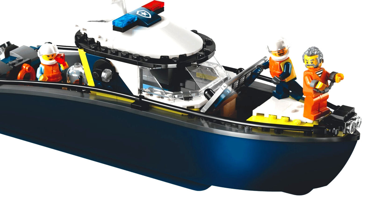 LEGO 60456 City Police Boat Chase Set - New Sealed - Floating Boats - Shark incl
