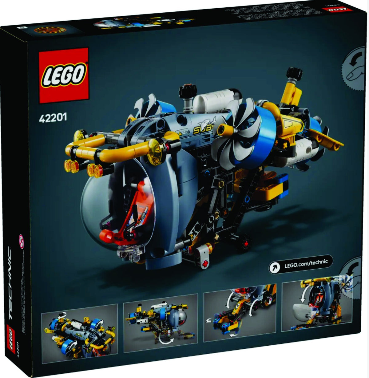 LEGO TECHNIC: Deep-Sea Research Submarine (42201) NEW IN BOX