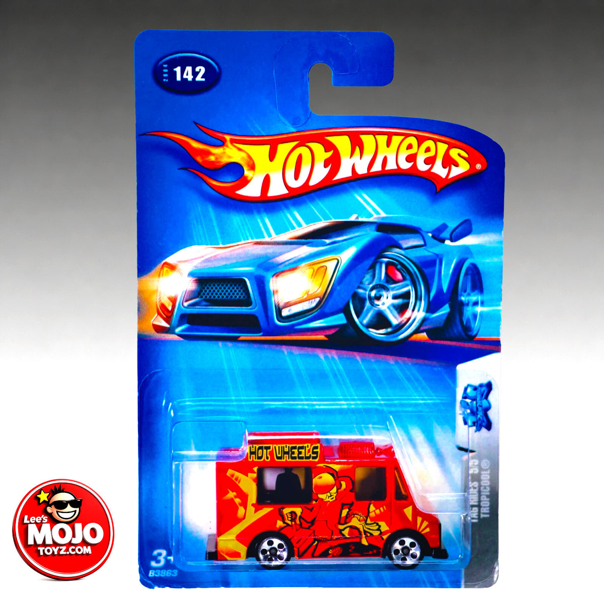 Hot Wheels Tropicool Tag Rides Series - NEW  2004 Burnt Orange 1:64 FREE SHIPING