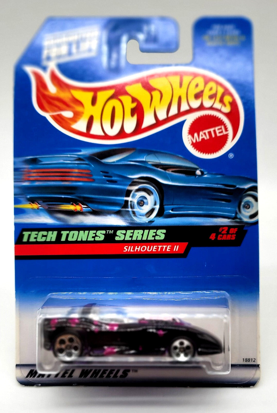 Hot Wheels Tech Tones series #2/4 Silhouette II collector #746