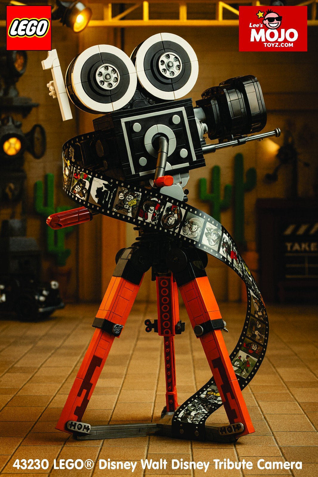 LEGO® Disney Walt Disney Tribute Camera,  43230 (RETIRED 2025) NEW IN BOX !!