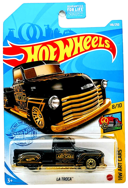 2020 Mattel HOT WHEELS " LA TROCA " HW ART CARS 8/10  146/250 New on Blister