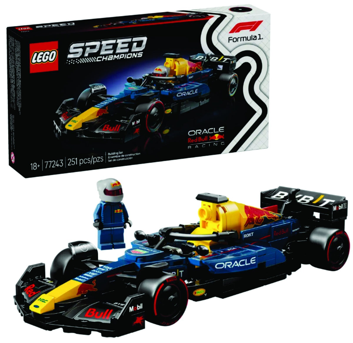 LEGO SPEED CHAMPIONS: Oracle Red Bull Racing Rb20 F1 Race Car (77243) NEW IN BOX